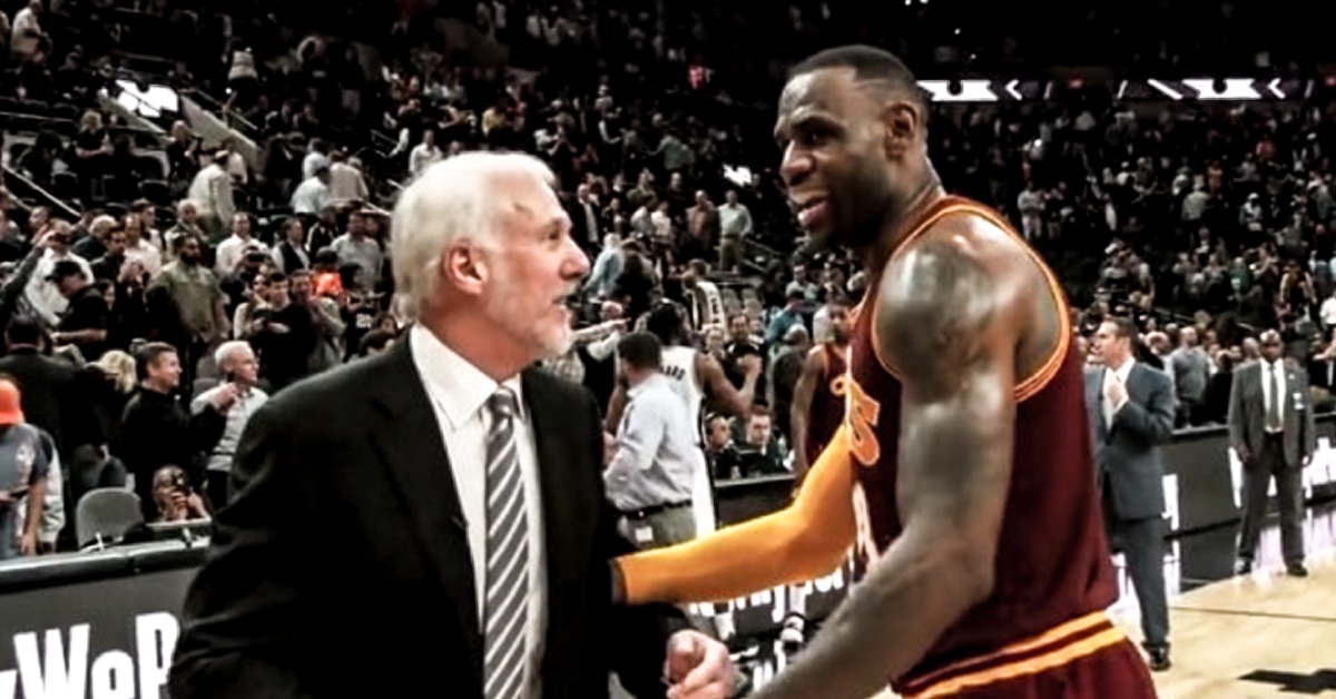 Reporter who asked LeBron James question about Gregg Popovich gave him a heads up