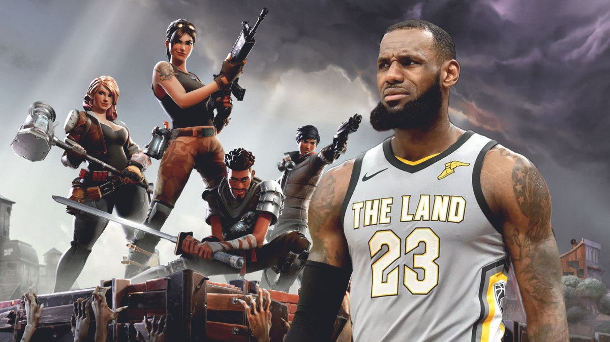 LeBron James, Fortnite