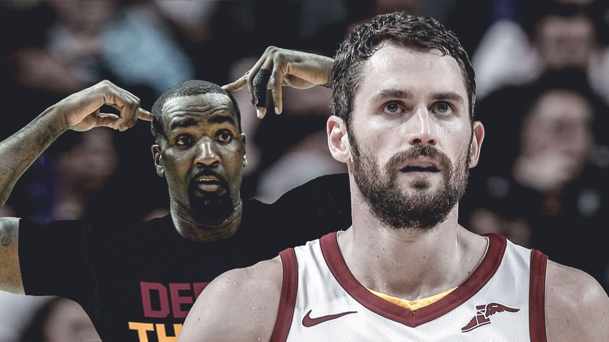 kevin love, kendrick perkins