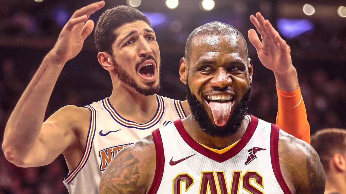 lebron james, enes kanter