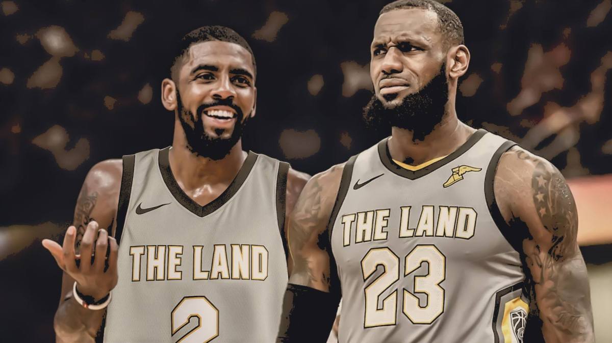 Kyrie Irving, LeBron James, Cavs