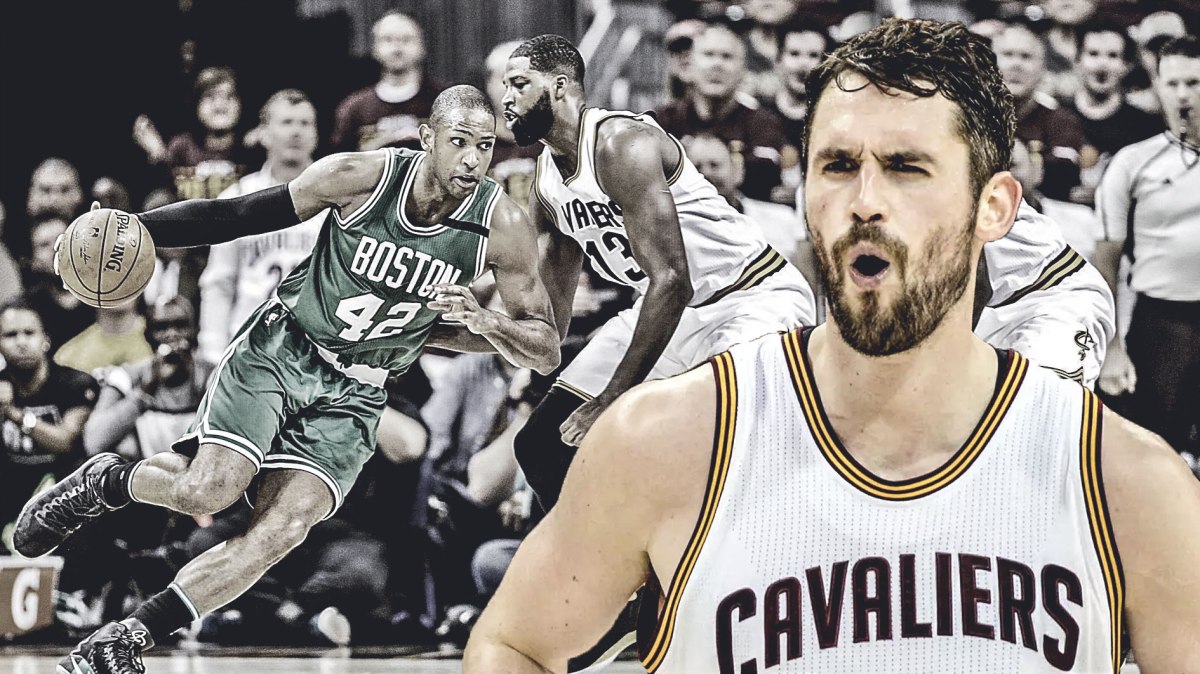 Kevin Love, Al Horford, Tristan Thompson, Cavs, Celtics