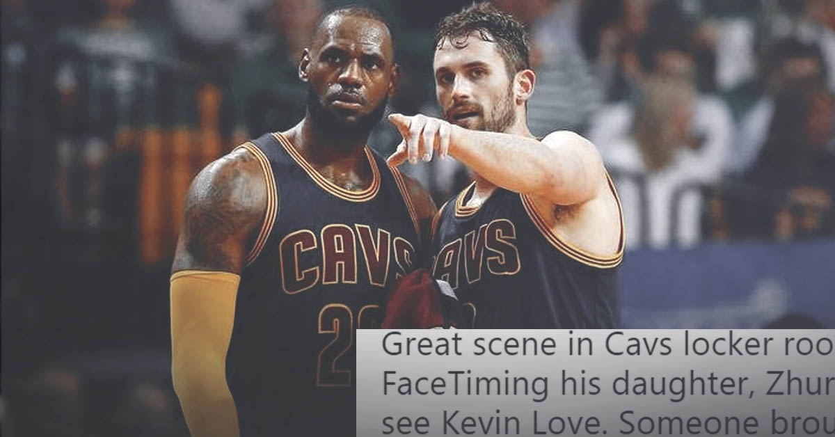 Kevin Love, LeBron James