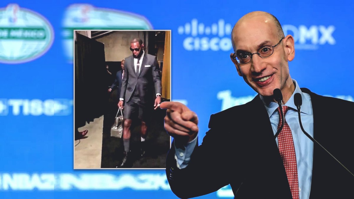 LeBron James, Adam Silver