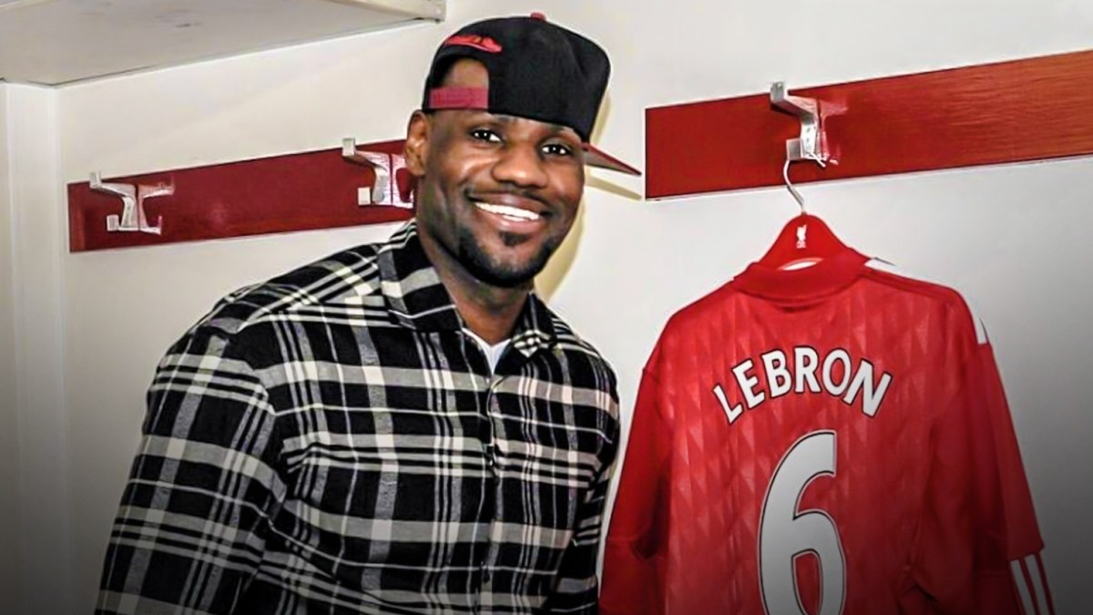 LeBron James, Liverpool