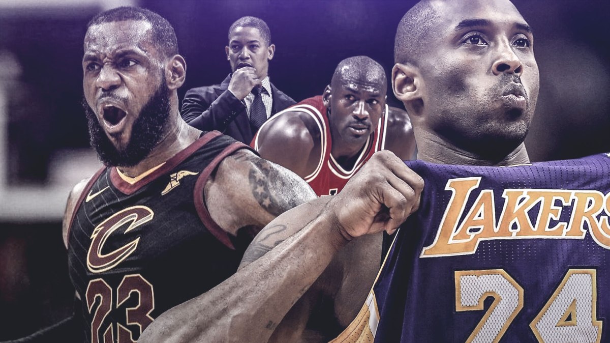 LeBron James, Michael Jordan, Kobe Bryant