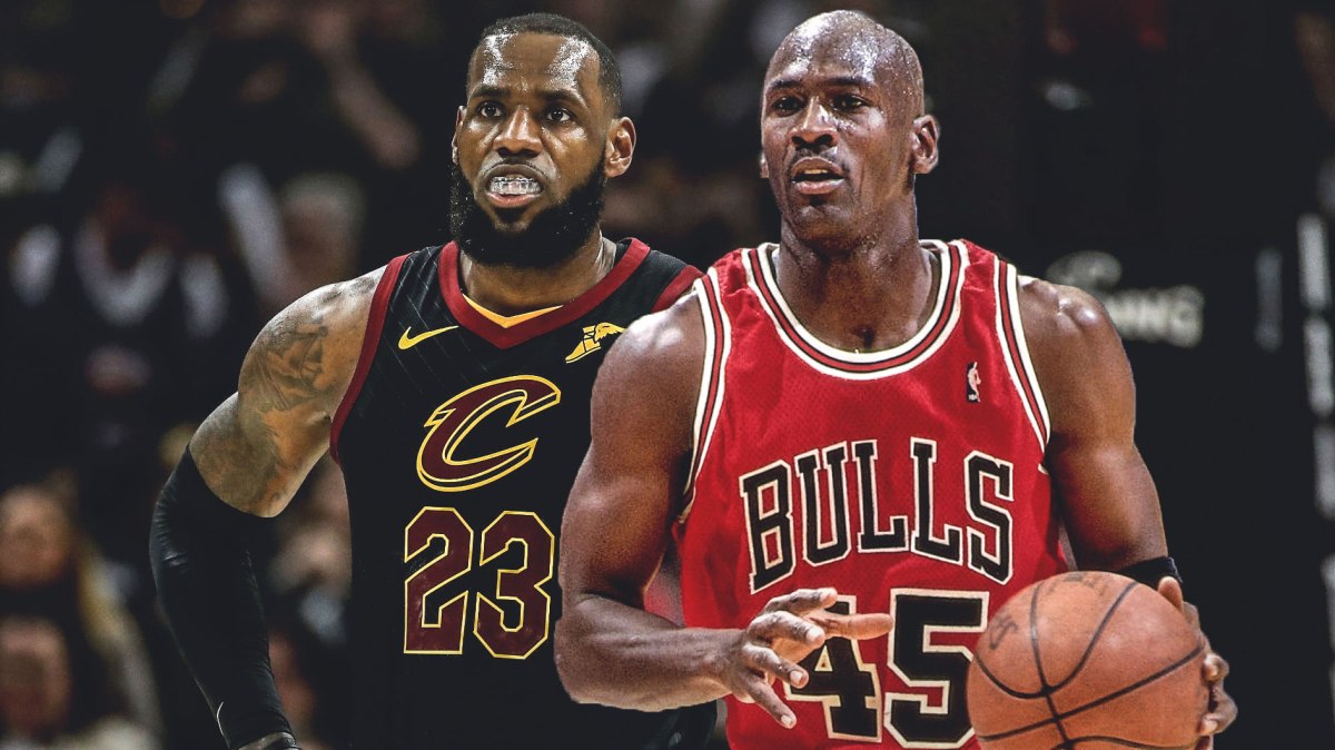 LeBron James, Michael Jordan