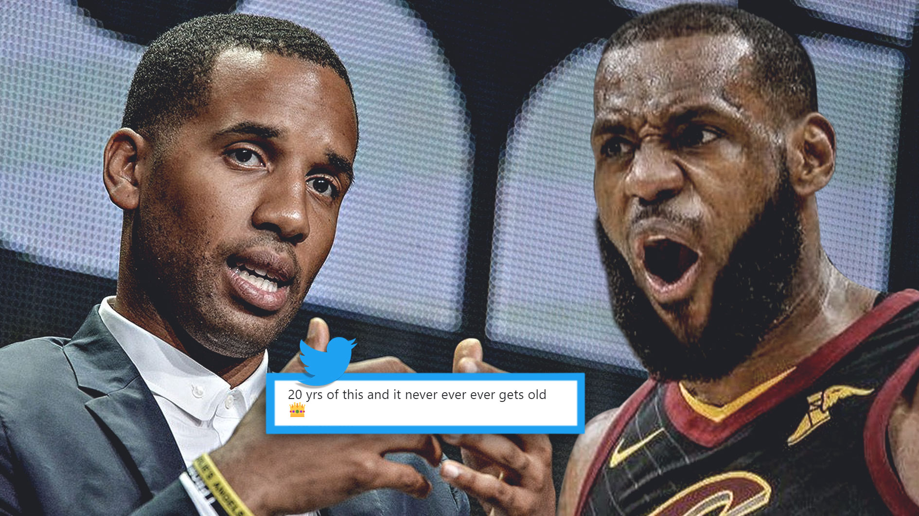 Maverick Carter reacts to LeBron James destroying the Raptors