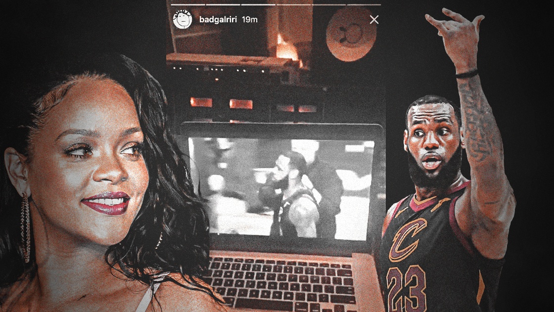 Rihanna, LeBron James