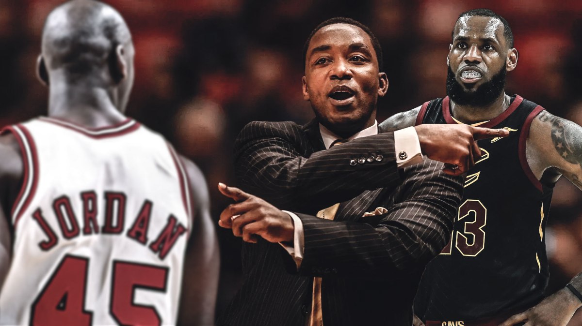 Isiah Thomas, Michael Jordan, LeBron James