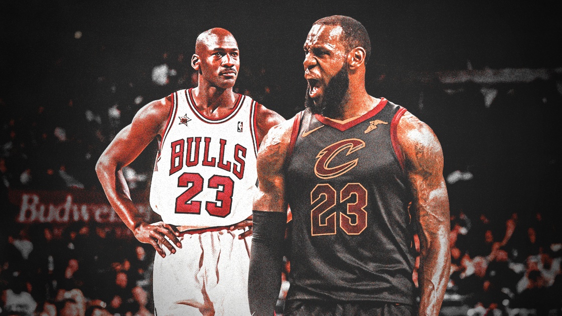 LeBron James, Michael Jordan