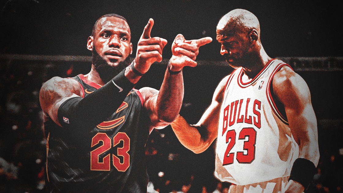 LeBron James, Michael Jordan