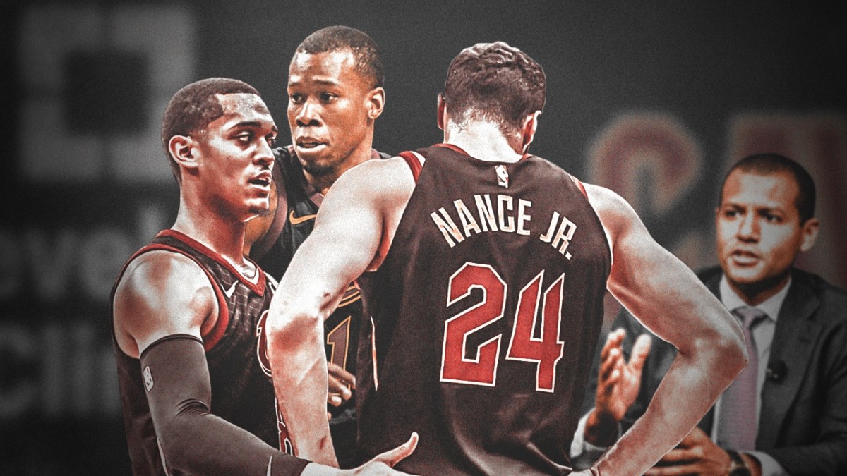 Jordan Clarkson, Rodney Hood, Larry Nance