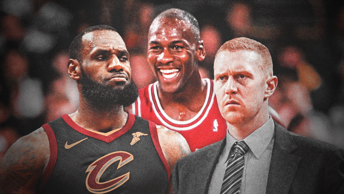 Brian Scalabrine, LeBron James, Michael Jordan