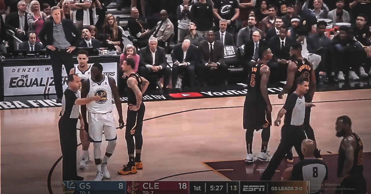 Draymond Green throws fit after fouling Tristan Thompson, but doesn&#8217;t get tech