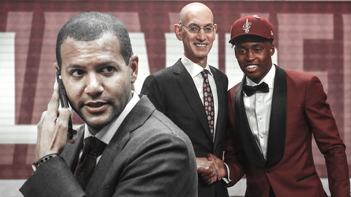 Koby Altman, Adam Silver, Collin Sexton