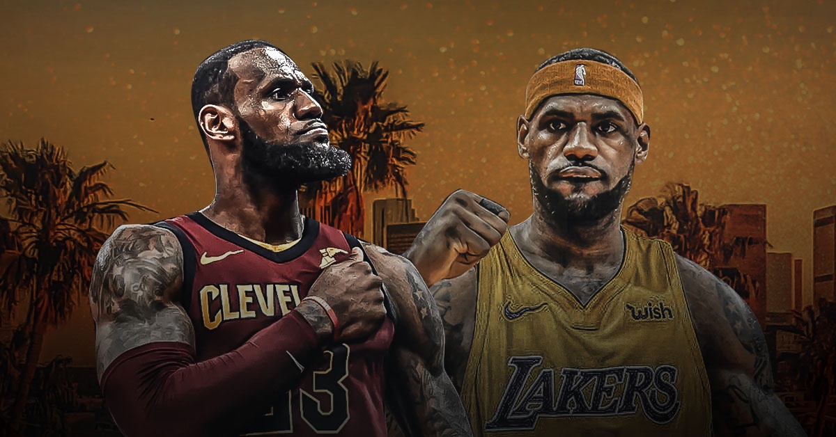 LeBron James, Cavs, Lakers