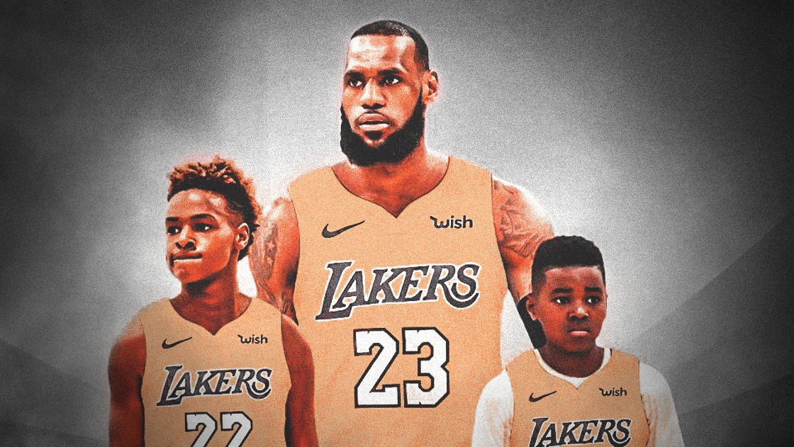 How to Draw LeBron James LA LAKERS - Easy Step by Step 