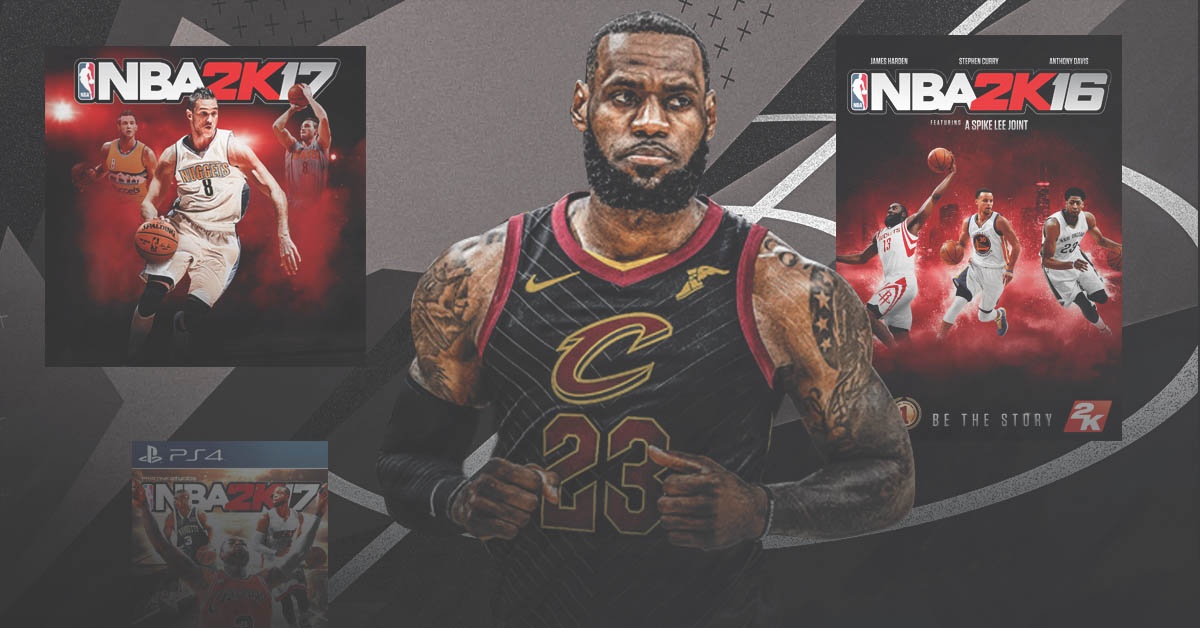 LeBron James, NBA 2K