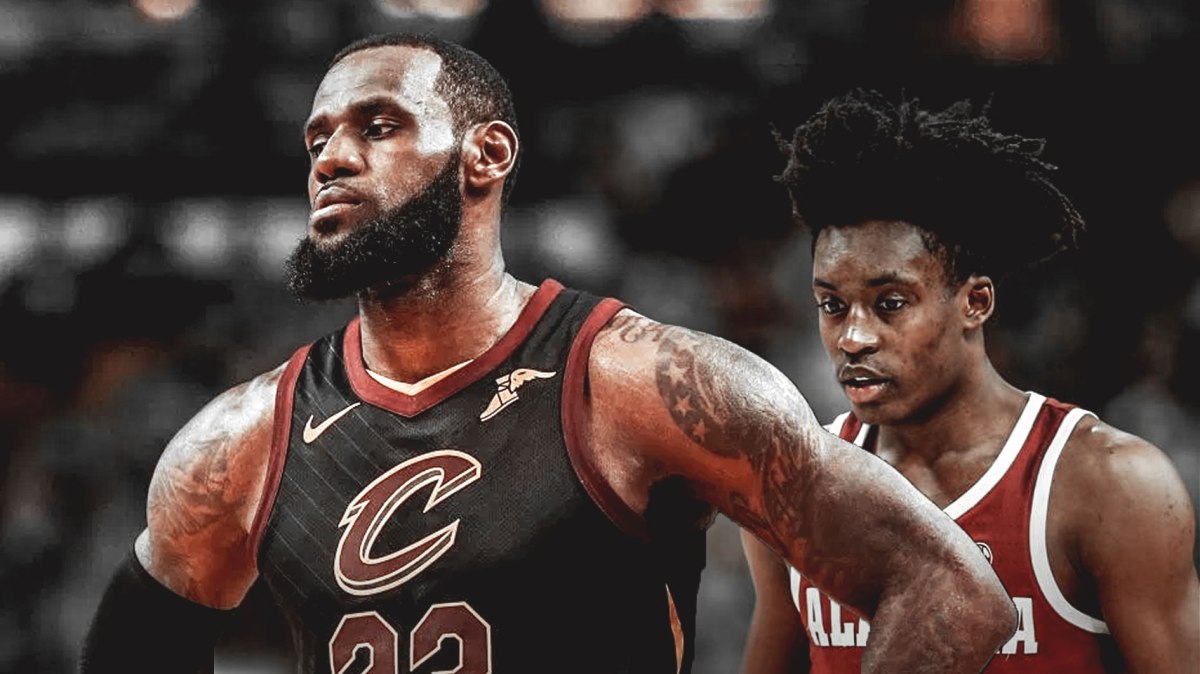 Collin Sexton, LeBron James