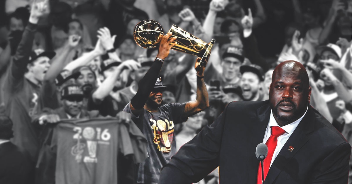 Shaquille O&#8217;Neal doesn&#8217;t think LeBron James should chase rings