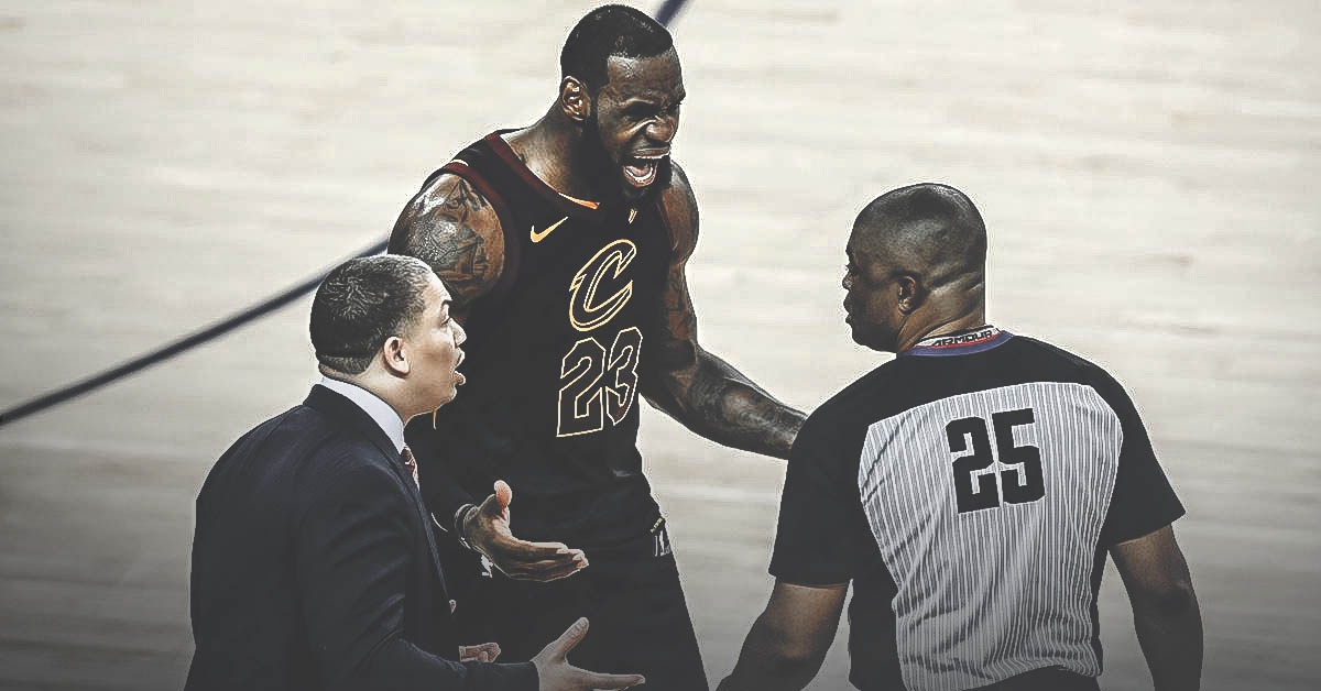 Tyronn Lue, LeBron James, Tony Brothers