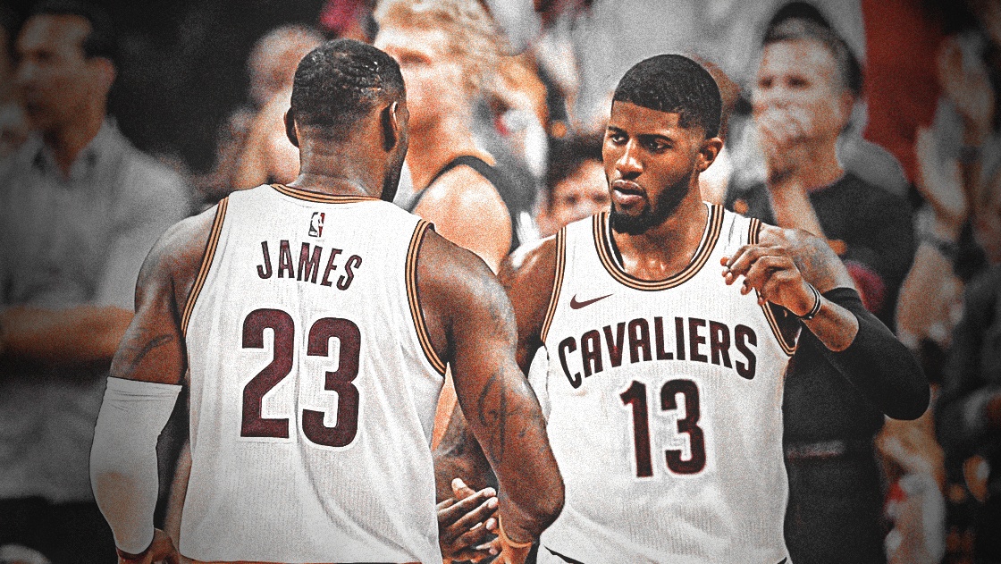 Paul George, LeBron james