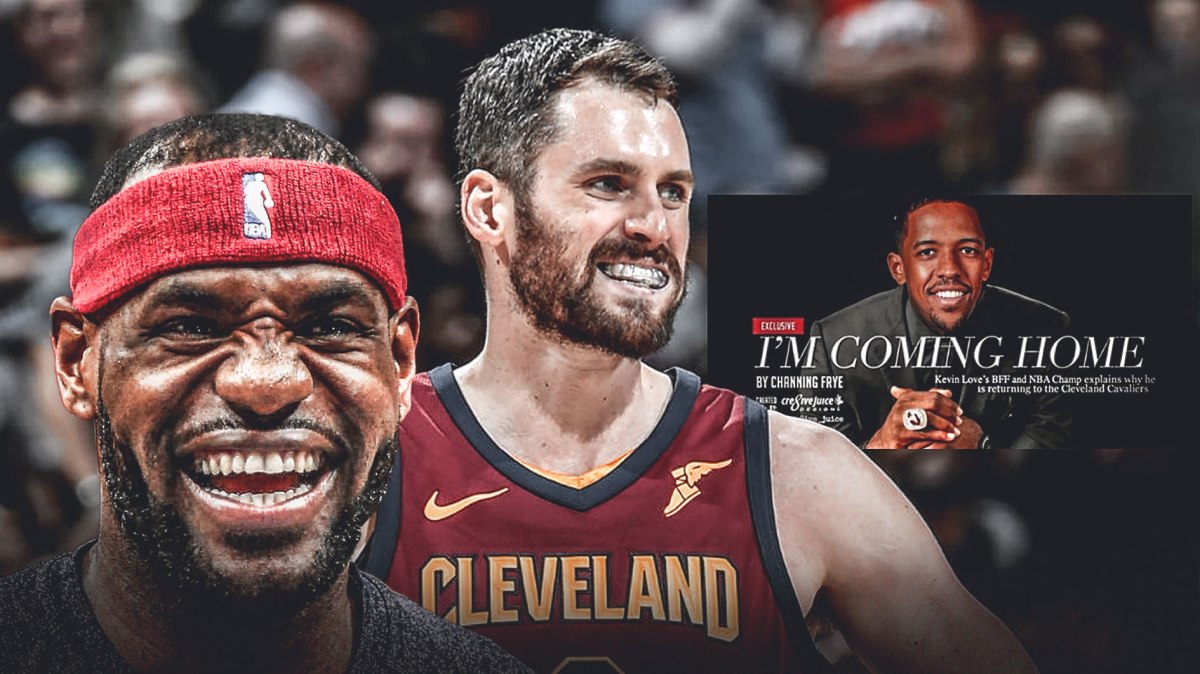 LeBron James, Kevin Love, Channing Frye