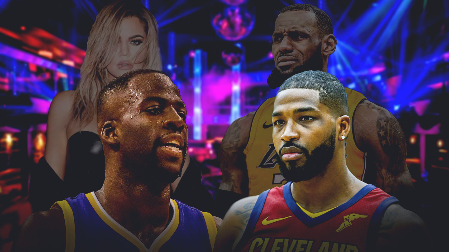 Draymond Green teased Tristan Thompson about Khloe Kardashian, LeBron James before being punched