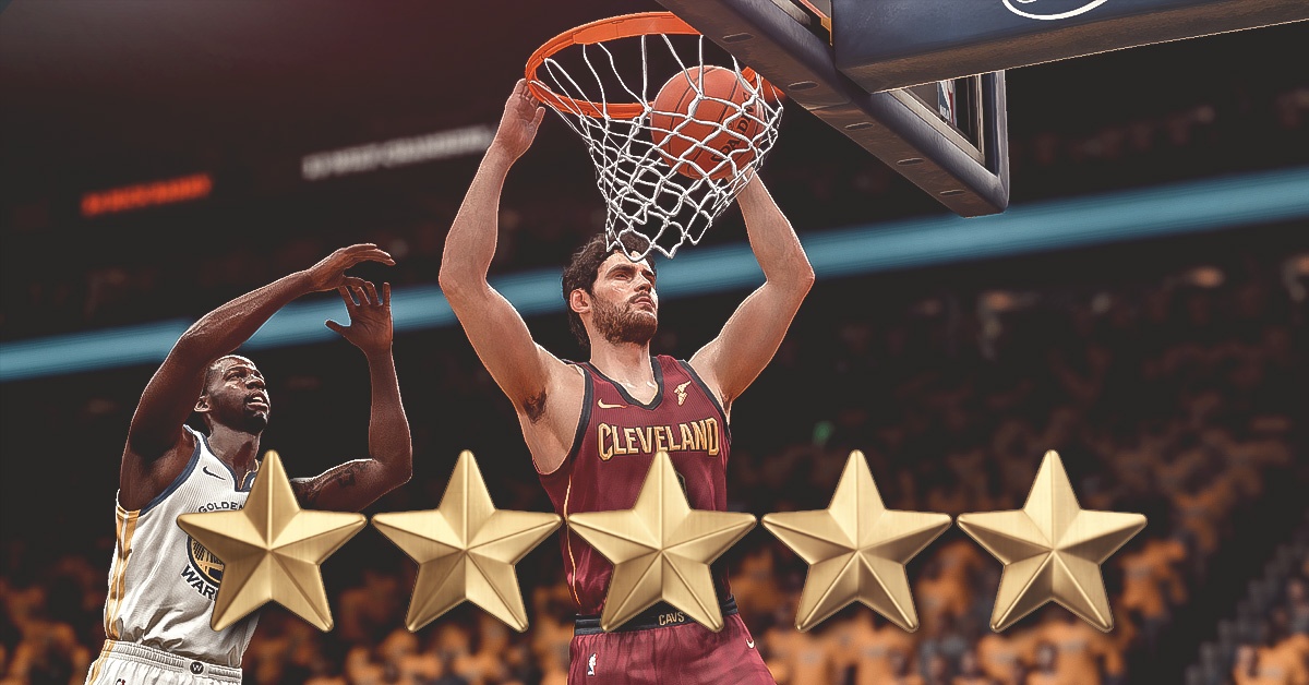 Cavs&#8217; NBA 2K19 rating for starting 5