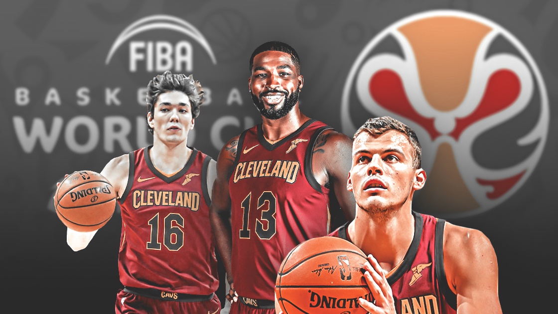 Cedi Osman, Tristan Thompson, Ante Zizic