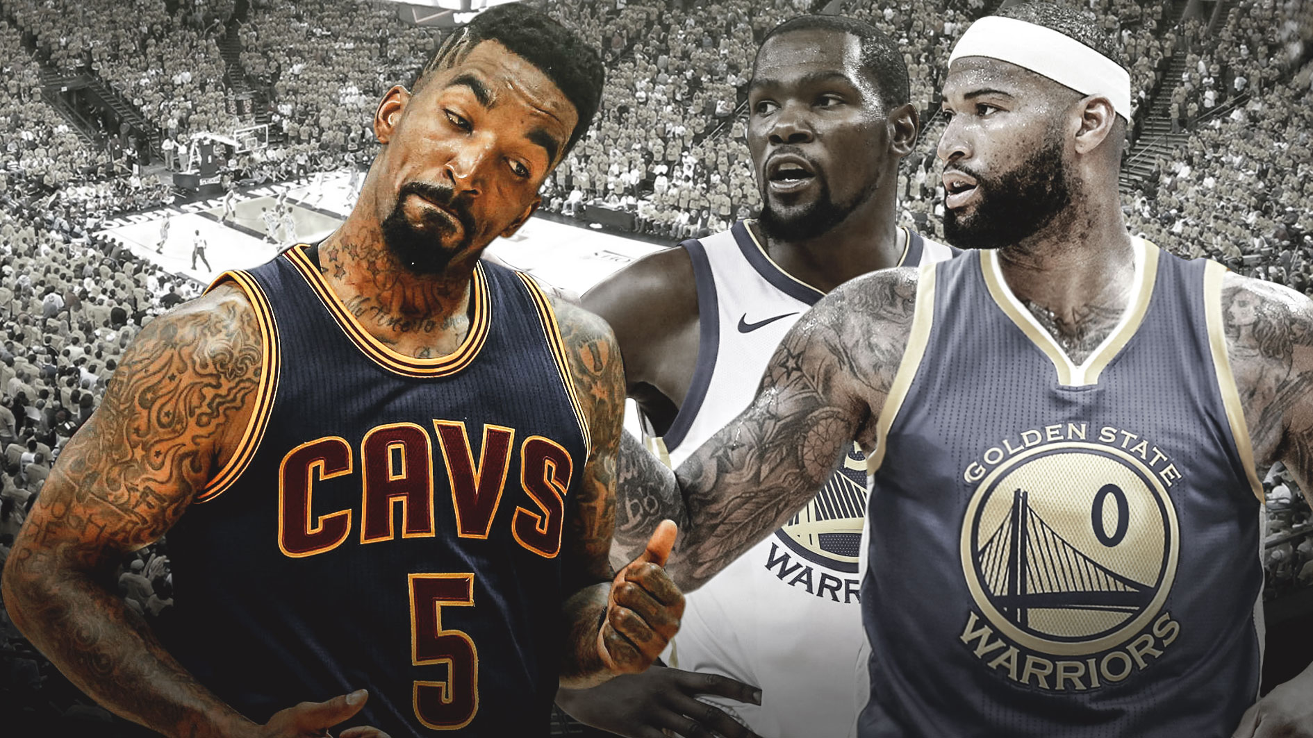 J.R. Smith feels the same way toward Kevin Durant&#8217;s decision as DeMarcus Cousins&#8217;