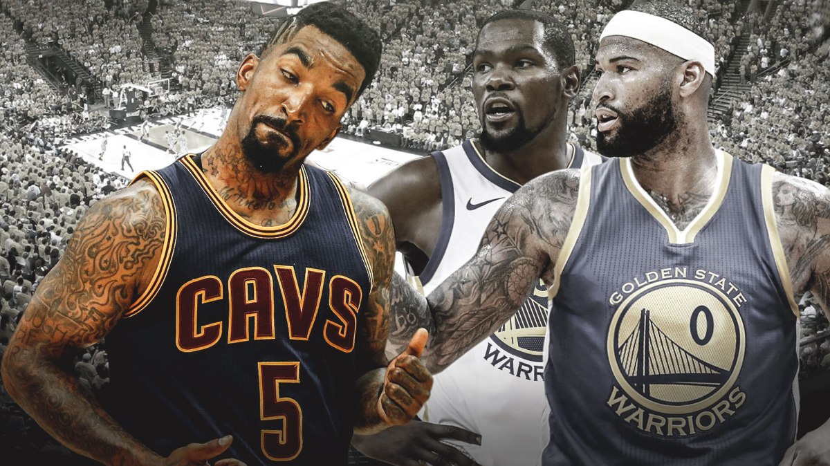 jr smith, kevin durant, demarcus cousins