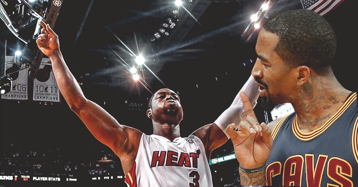 J.R. Smith thanks Dwyane Wade for returning for one last year