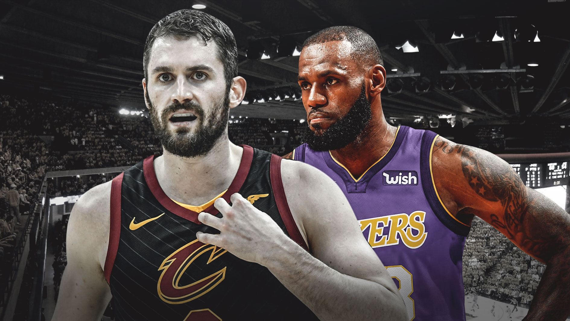 Kevin Love compares LeBron James to a planet