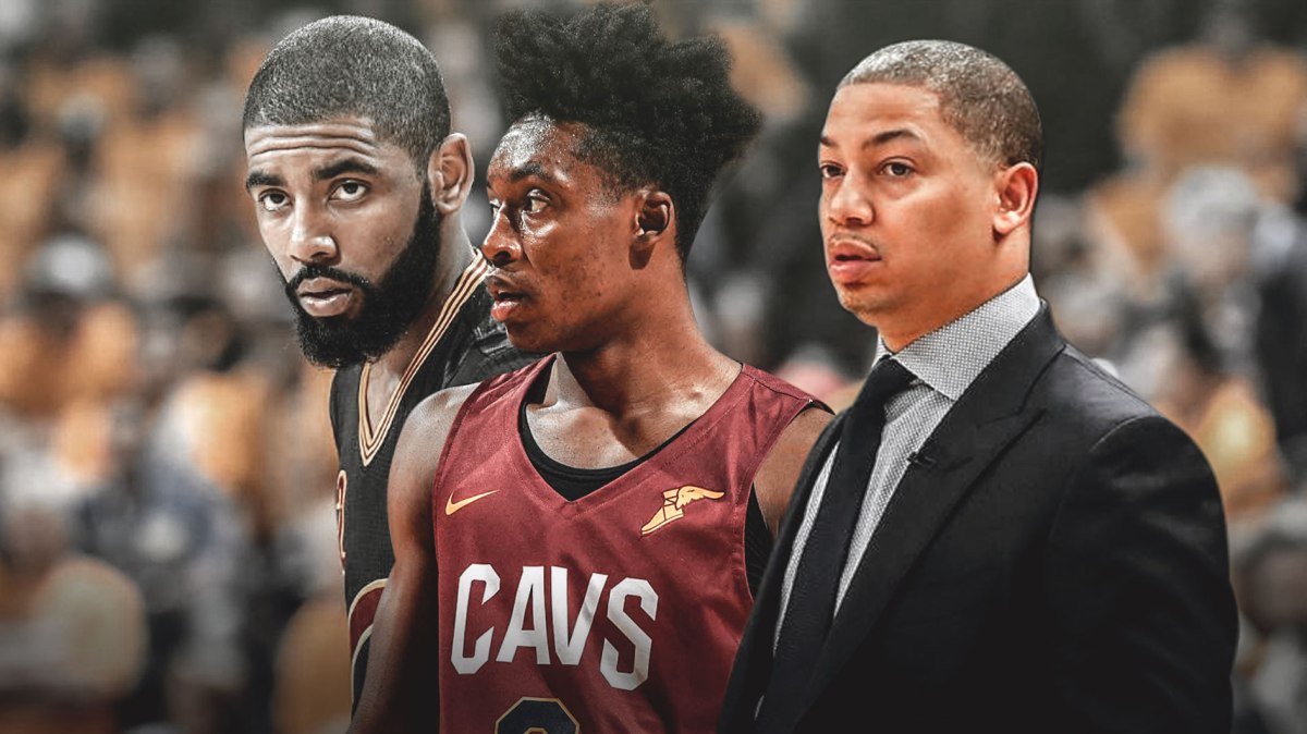 Kyrie Irving, Collin Sexton, Tyronn Lue