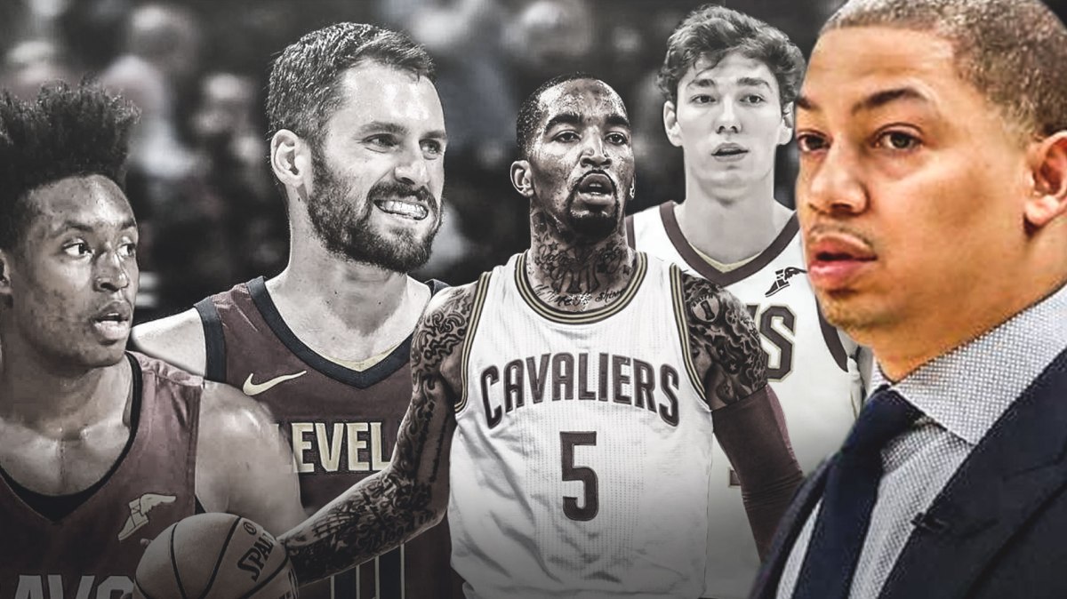 Tryonn Lue, Collin Sexton, Kevinn Love, J.R. Smith, Collin Sexton, Cedi Osman