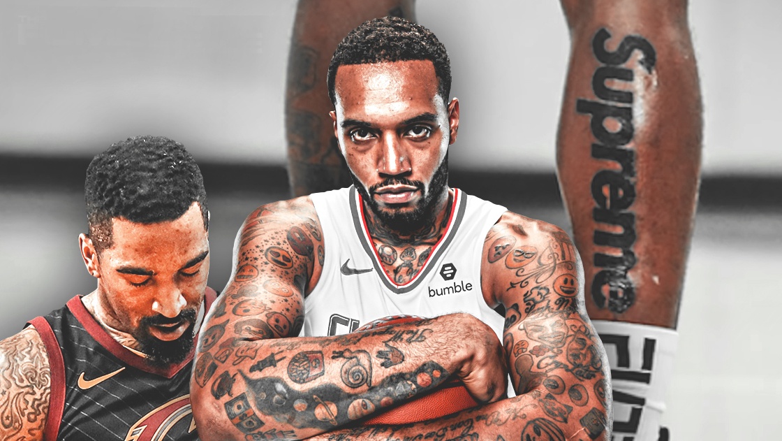 J.R. Smith full of ink