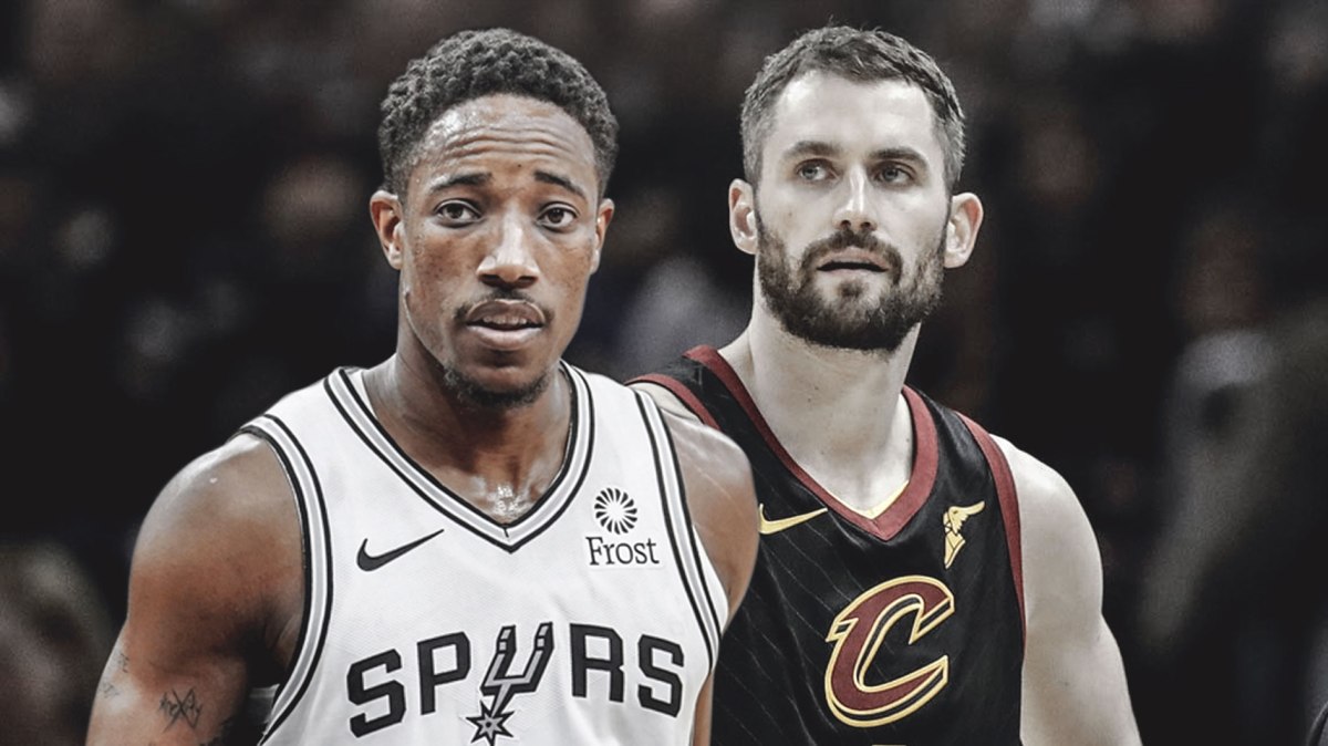 DeMar DeRozan, Kevin Love, Cavs, Spurs