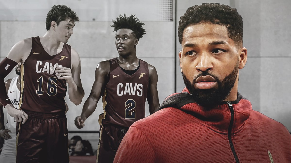 Tristan Thompson, Collin Sexton, Cedi Osman, Cavs