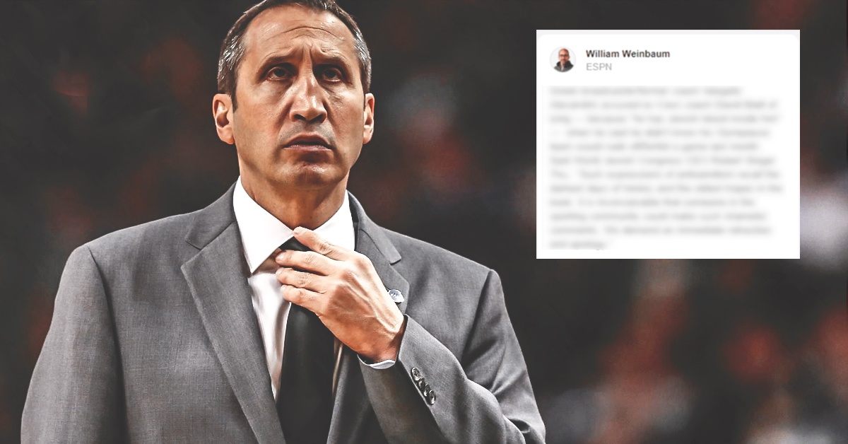 Greek basketball commentator makes ugly statement about former Cavs coach David Blatt