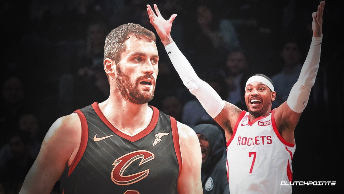 Cavs&#8217; Kevin Love believes Carmelo Anthony &#8216;can still bring a hell of a lot to a team&#8217;