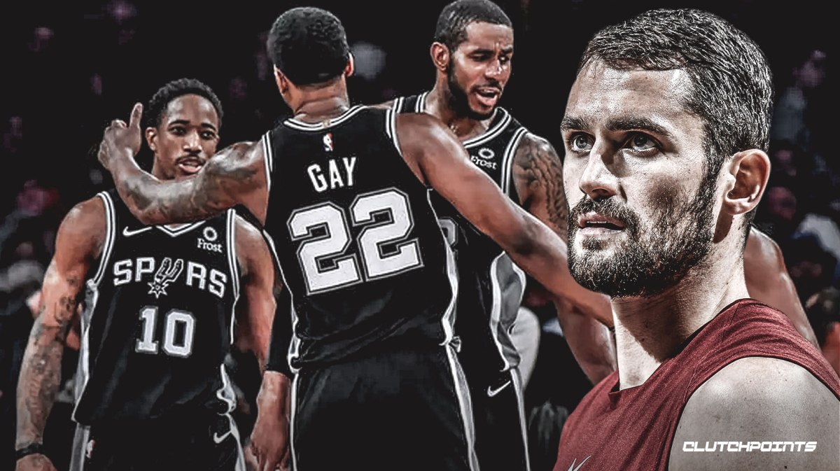 Kevin Love, Cavs, Spurs