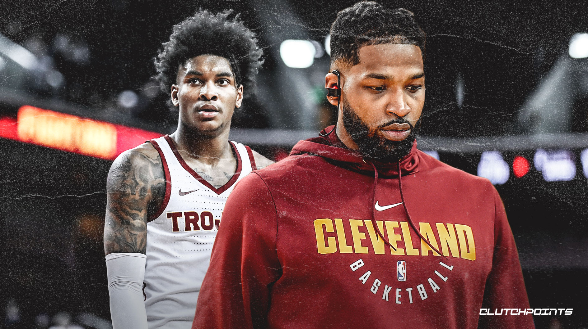 Cavs&#8217; Tristan Thompson reacts to Kevin Porter Jr.&#8217;s big game vs. Rockets