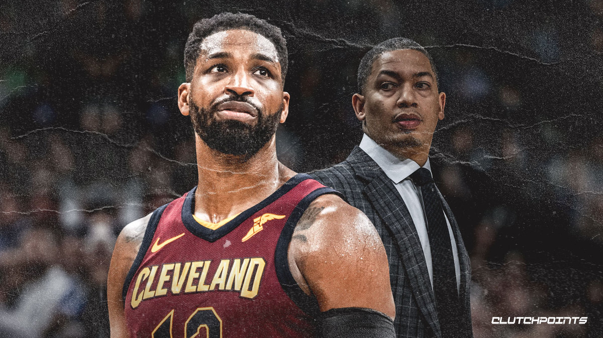 VIDEO: Cavs&#8217; Tristan Thompson hugs and lifts Tyronn Lue in reunion at LA