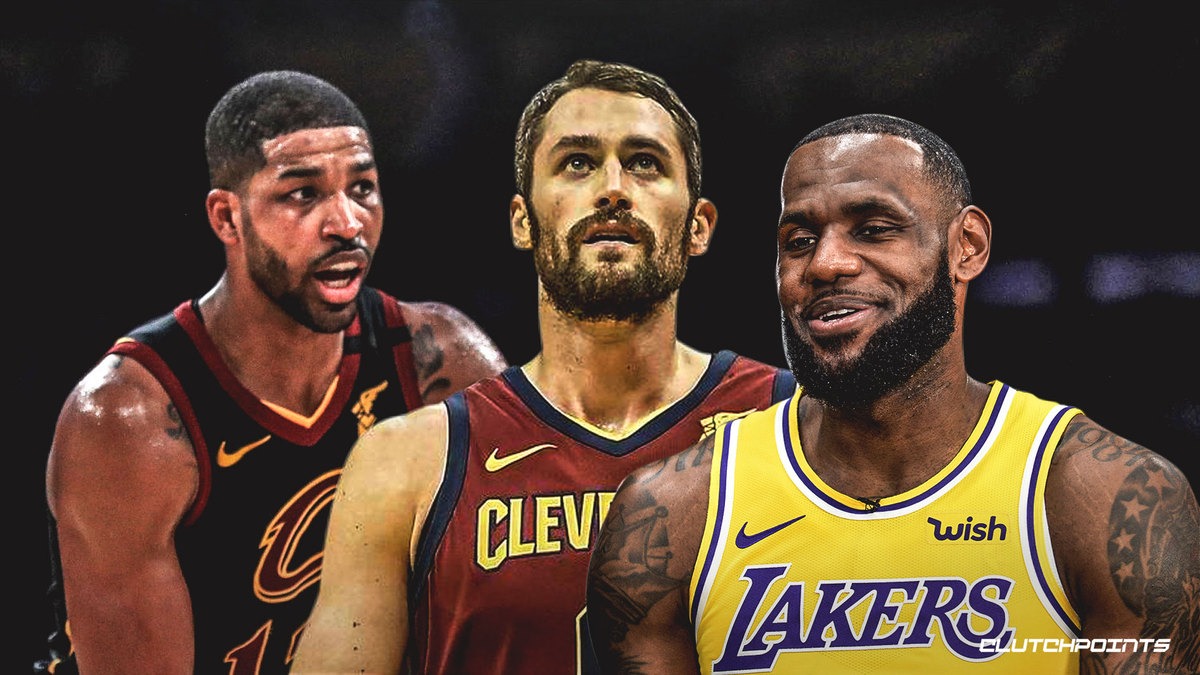 Cavs, Kevin Love, Tristan Thompson, LeBron James, Lakers