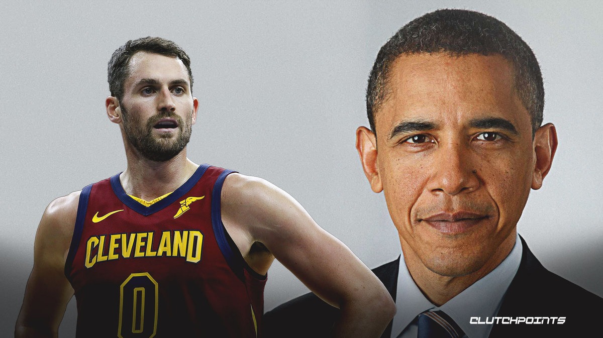 Barack Obama, Cavs, Kevin Love