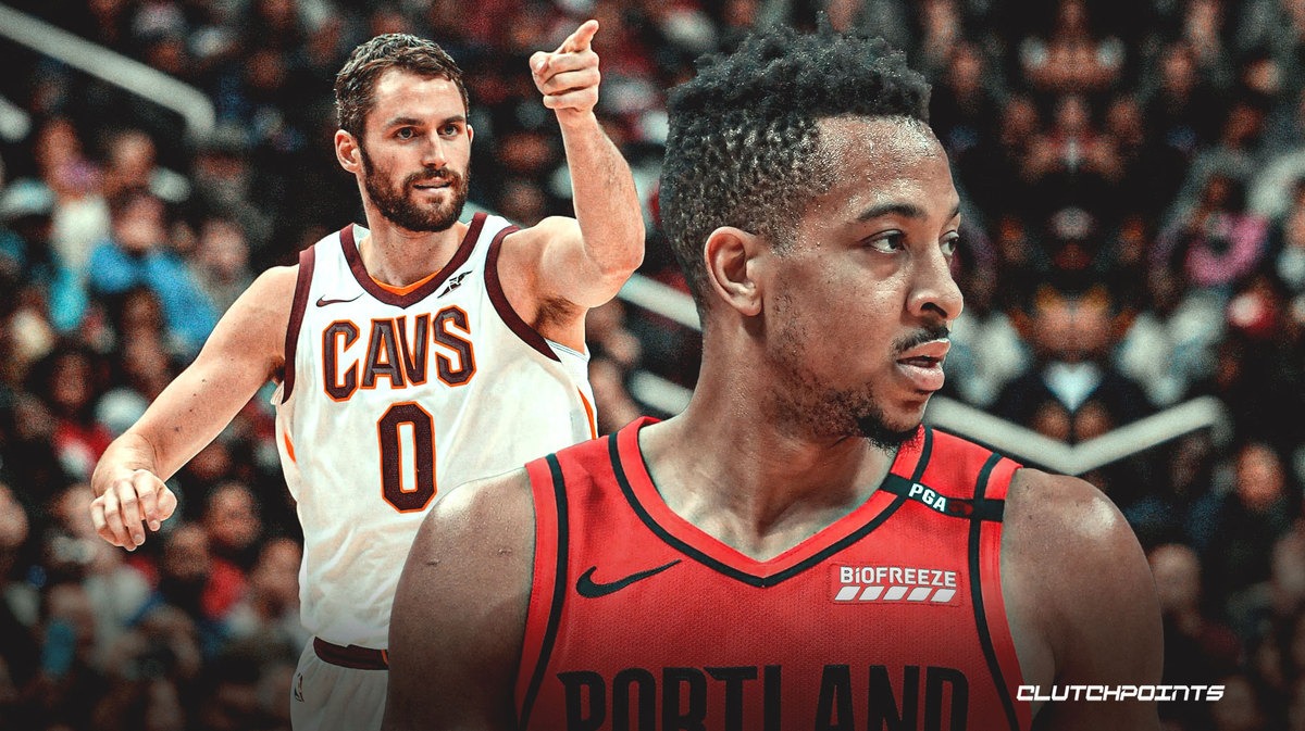 Kevin Love Reacts to C.J. McCollum Receiving Massive Contract