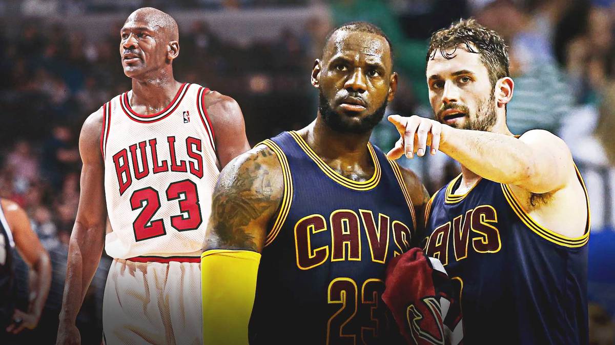 Kevin Love, LeBron James, Cavs, Michael Jordan