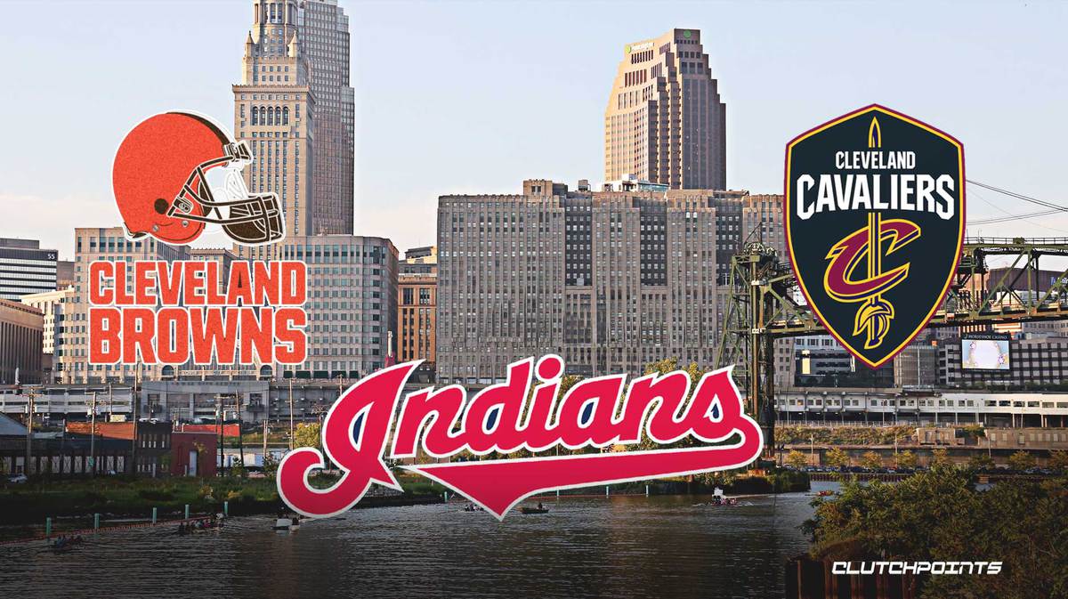 Cleveland Cavaliers X Cleveland Indians And Cleveland Browns Logo